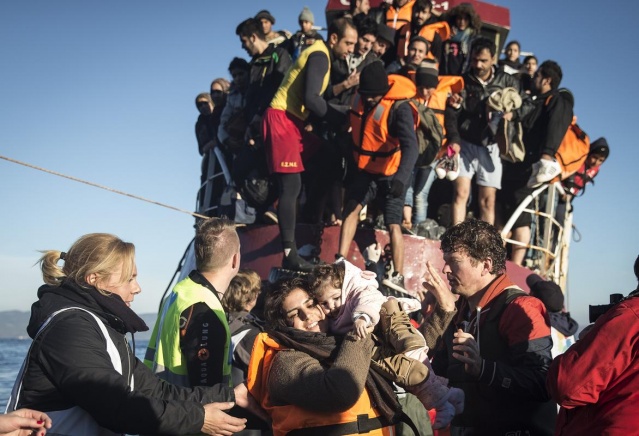 Karaya ulaşan sığınmacıların mutlu sonu 18