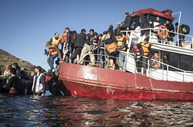 Karaya ulaşan sığınmacıların mutlu sonu 3
