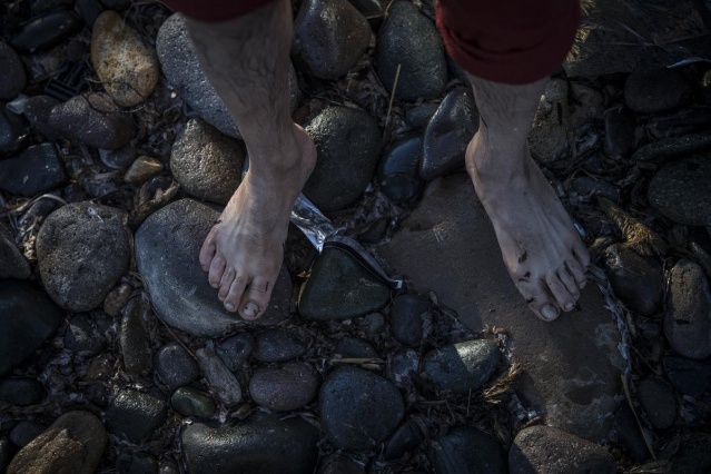 Karaya ulaşan sığınmacıların mutlu sonu 40