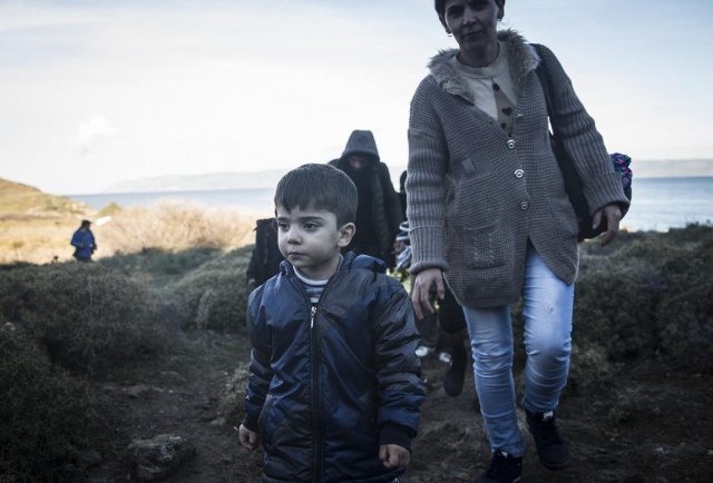 Karaya ulaşan sığınmacıların mutlu sonu 48