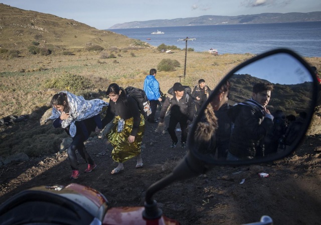 Karaya ulaşan sığınmacıların mutlu sonu 50