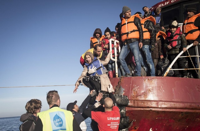 Karaya ulaşan sığınmacıların mutlu sonu 6