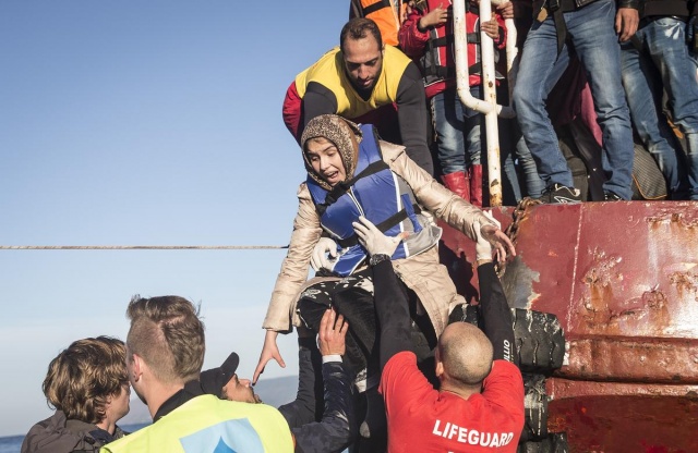 Karaya ulaşan sığınmacıların mutlu sonu 8
