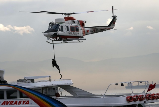 Marmara'da nefes kesen tatbikat 12