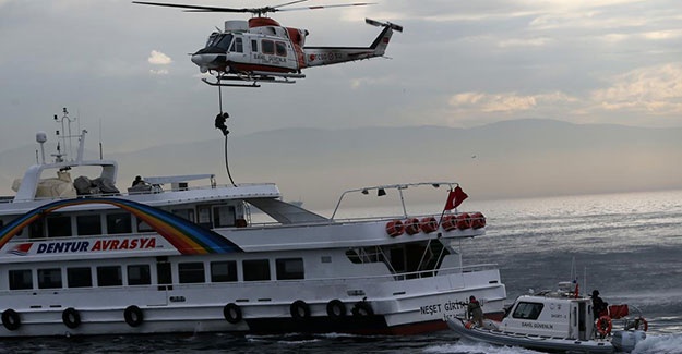 Marmara'da nefes kesen tatbikat 23