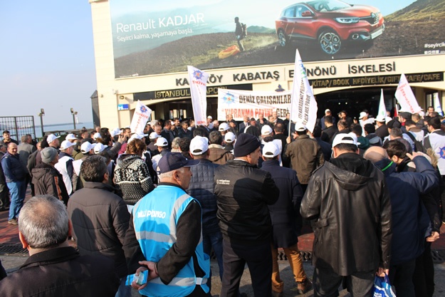 Türkiye Denizciler Sendikası basın açıklaması 13