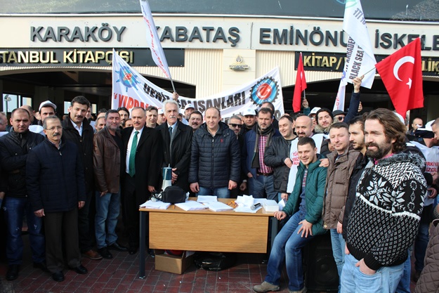 Türkiye Denizciler Sendikası basın açıklaması 15