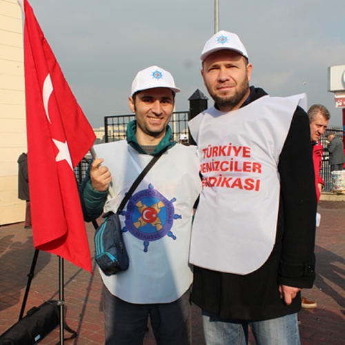 Türkiye Denizciler Sendikası basın açıklaması 19