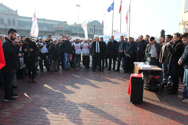 Türkiye Denizciler Sendikası basın açıklaması 9