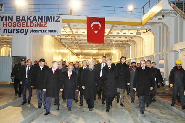 Türkiye'nin en büyük feribotu hizmete alındı 1