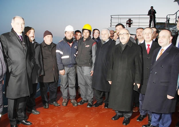 Türkiye'nin en büyük feribotu hizmete alındı 6