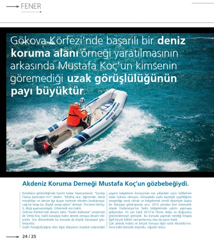 Mavi gözlü denizci Mustafa Koç, VİRA sayfalarına kazındı 7