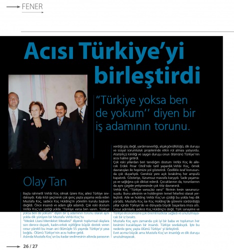 Mavi gözlü denizci Mustafa Koç, VİRA sayfalarına kazındı 9