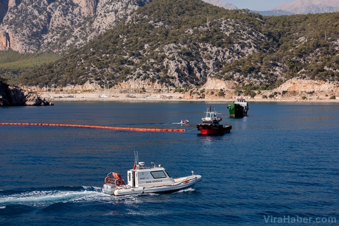 Antalya'daki deniz kirliliği tatbikatı ilgiyle izlendi 47
