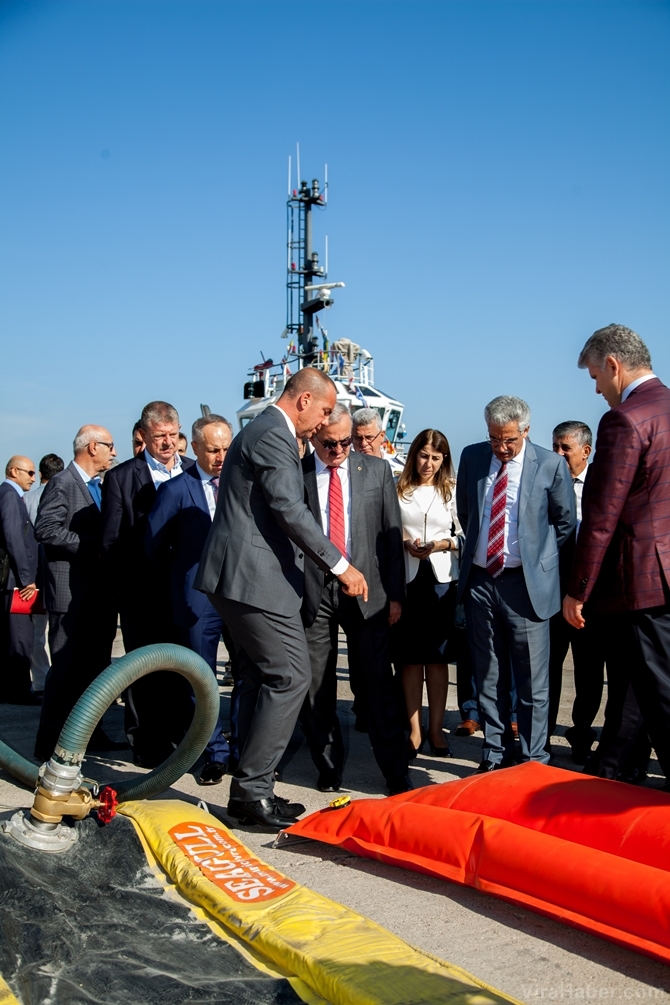 Antalya'daki deniz kirliliği tatbikatı ilgiyle izlendi 49