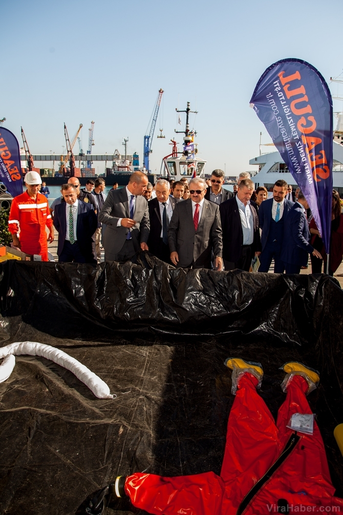 Antalya'daki deniz kirliliği tatbikatı ilgiyle izlendi 52