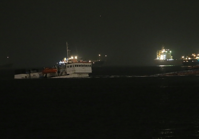 M/V Bereket Ahırkapı demir bölgesinde battı 7