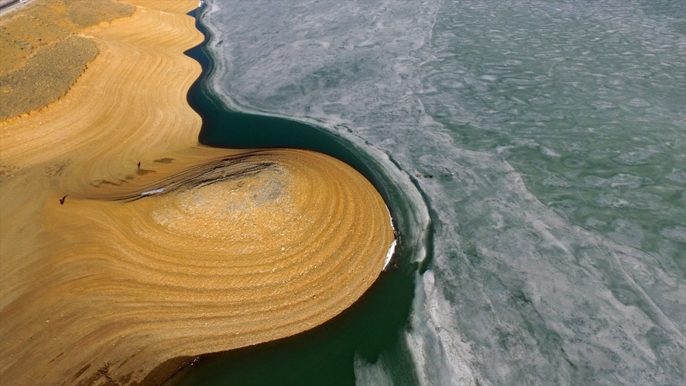 Zernek Baraj Gölü böyle görüntülendi 6