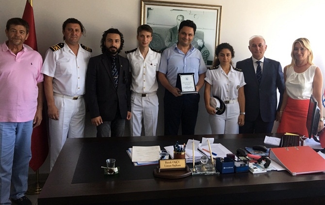 T/S Samsun gemisi Marmaris Limanı'na geldi 2