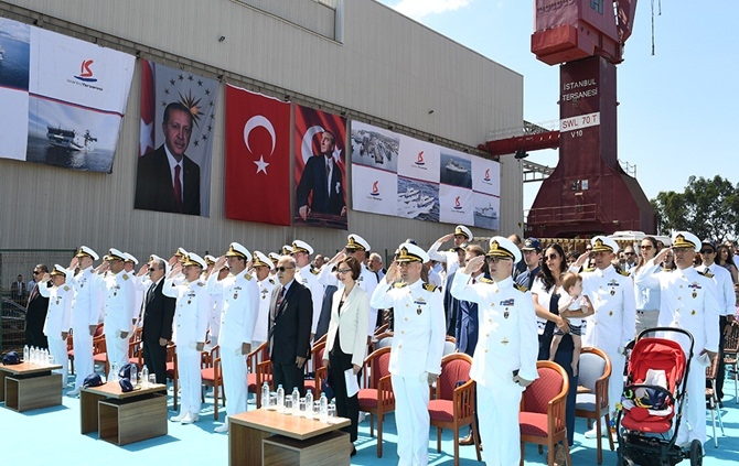 A-583 TCG Işın Türk Deniz Kuvvetleri'ne teslim edildi 2