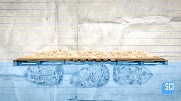 Plastik şişelerden yüzen ada yaptı! 23