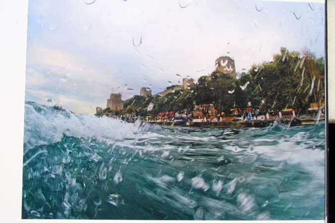 'Balık gözünden' İstanbul Boğazı 15