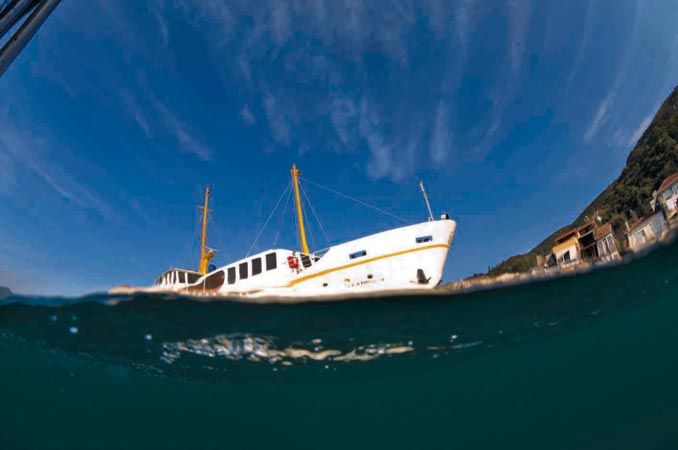 'Balık gözünden' İstanbul Boğazı 7