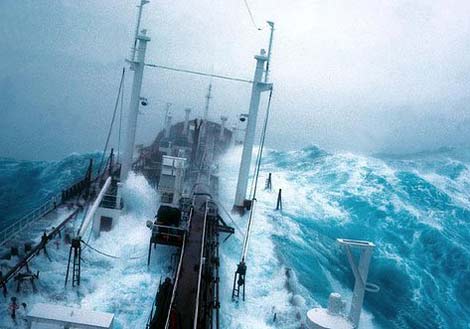 Denizde dehşet anları 34