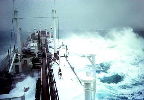 Denizde dehşet anları 37