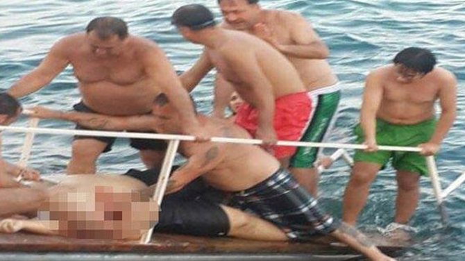 Denizde üzerinden yat geçen kişi hayatını kaybetti