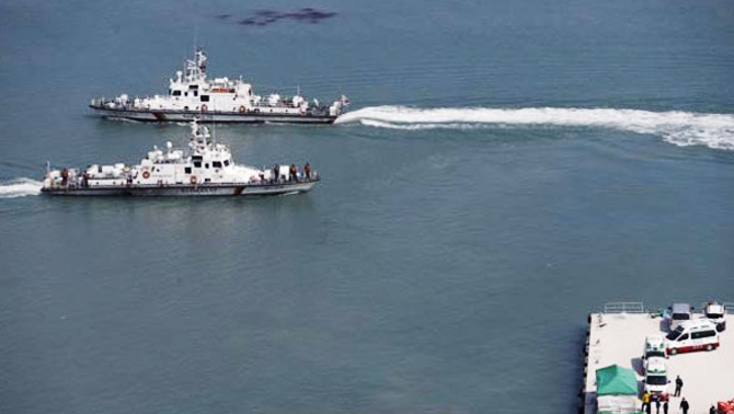 Kore'den Çinli balıkçılara yapay kaya çözümü