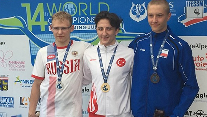 CMAS Paletli Yüzme Dünya Şampiyonası'na Türkiye damga vurdu
