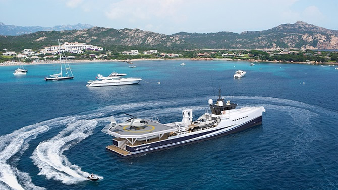 Damen'in 55 metrelik yeni tasarımı Monaco'ya hazır