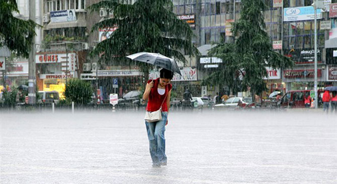 Meteoroloji'den kuvvetli yağış uyarısı