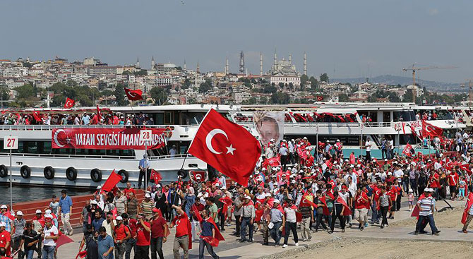 Tarihi mitingde ulaşım rekorları kırıldı