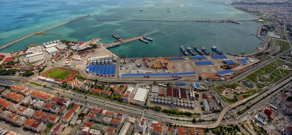 Azerbeycan ve Kırgızistan Liman Heyeti Samsun'da