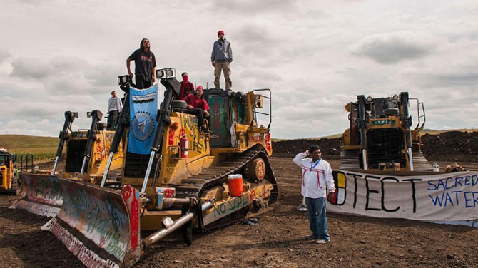 ABD’nin Kuzey Dakota eyaleti yerlileri petrole "dur" diyor