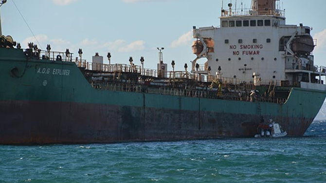 A.O.G. Explorer Aliağa’da karaya oturdu