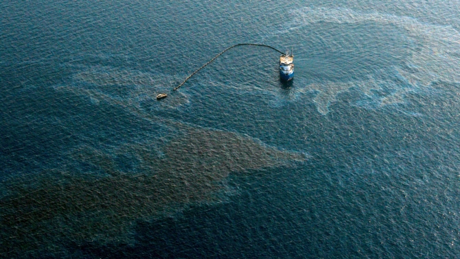 Oil Spills from Barge off Finland’s Coast