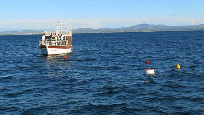 Yapay resifler denize yerleştirildi