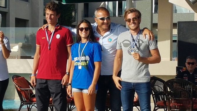 Türkiye Şampiyonu olan Dilara, Fransa’ya yelken açtı