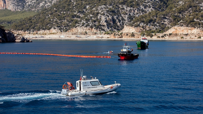 Antalya “Port Akdeniz”de acil müdahale tatbikatı