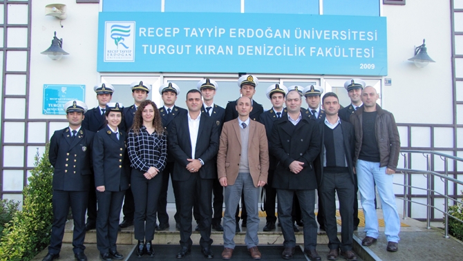 RTEÜ Denizcilik Fakültesi Er Denizcilik’i ağırladı