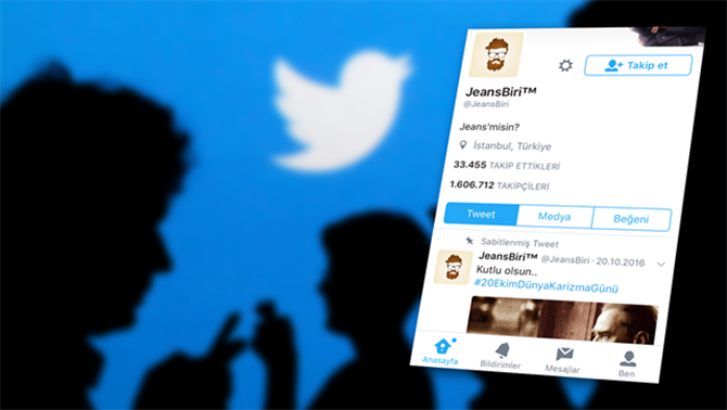 Twitter'da "Jeansbiri" isimli kullanıcı tutuklandı