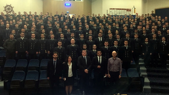 DEÜ Denizcilik Fakültesi Active Shipping'i konuk etti