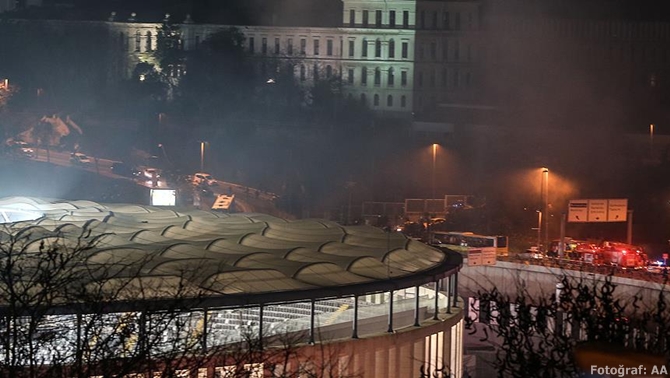 İstanbul'da şiddetli patlama medyana geldi