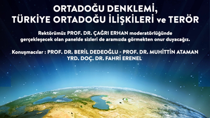 Ortadoğu Denklemi, Türkiye Ortadoğu İlişkileri ve Terör paneli