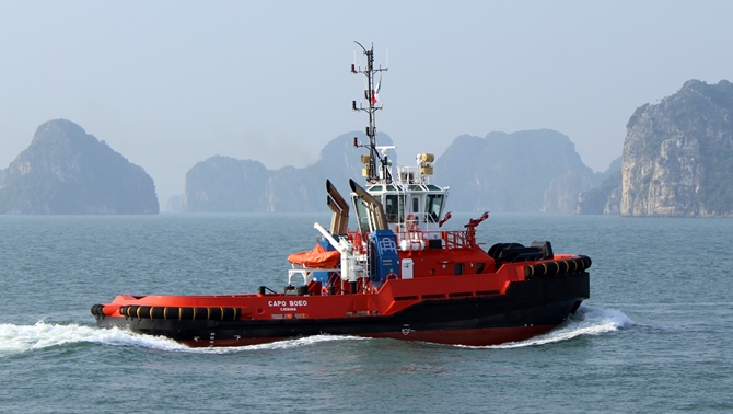 Rimorchiatori Augusta takes delivery of Damen ASD Tug 2810 Capo Boeo