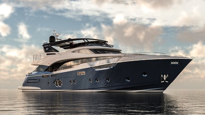 The new MCY 96: Pure Ocean Pleasure