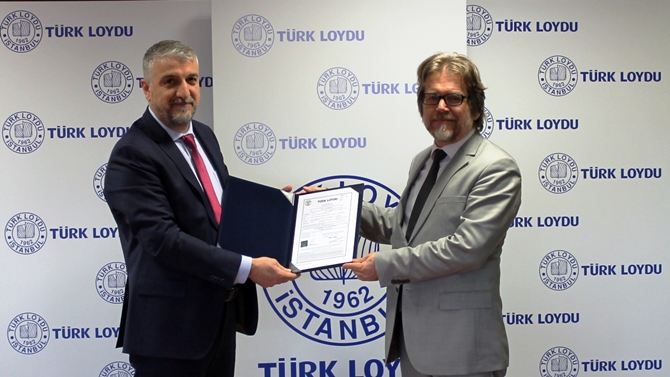 TCG Alemdar'ın Türk Loydu Klas Sertifikası teslim edildi
